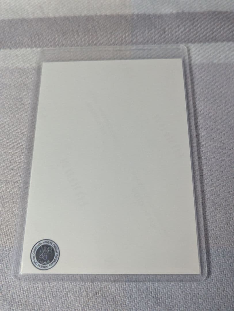 新澤菜央 直筆 生写真 NMB 青春のデッドライン