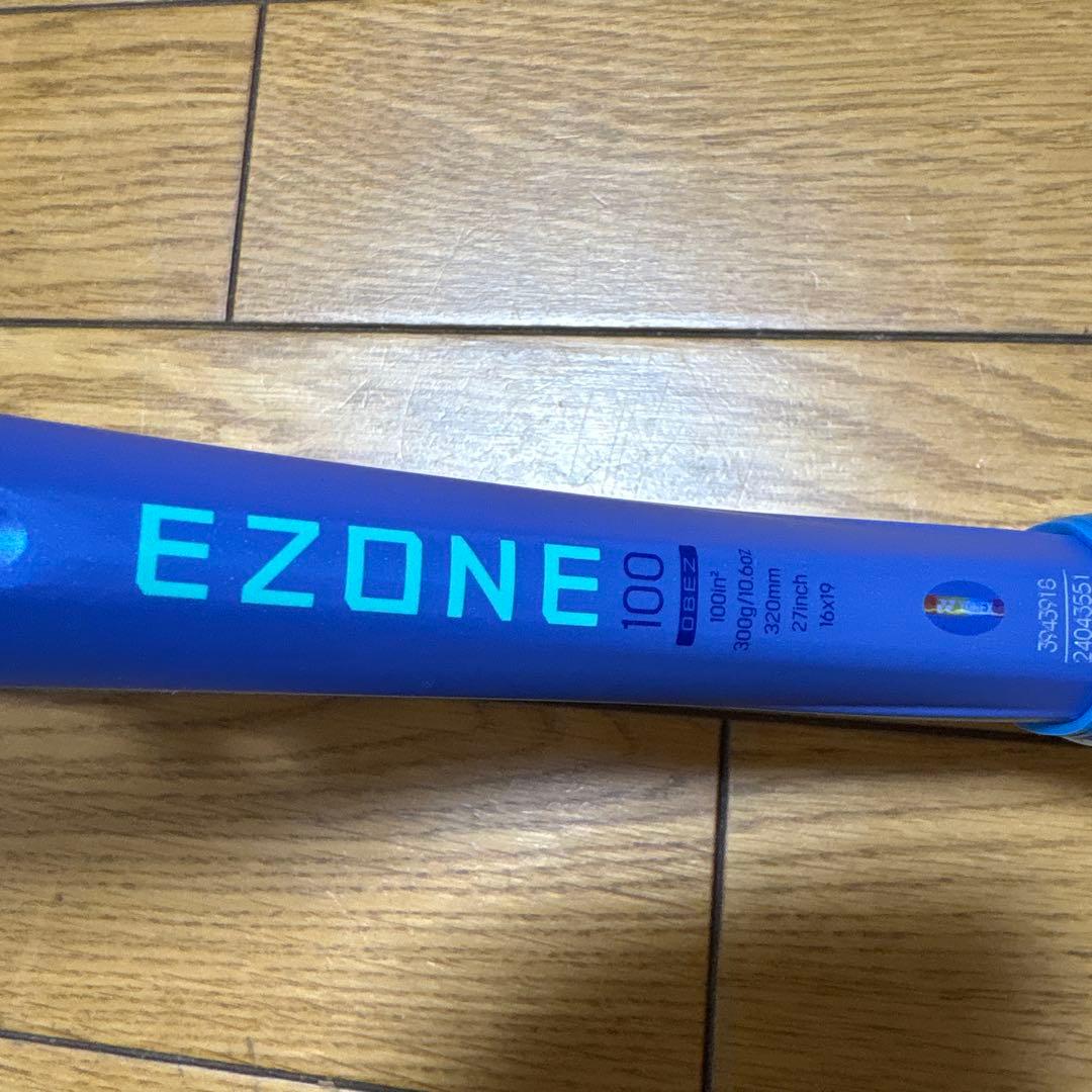 YONEX EZONE 100テニスラケット 青 G2