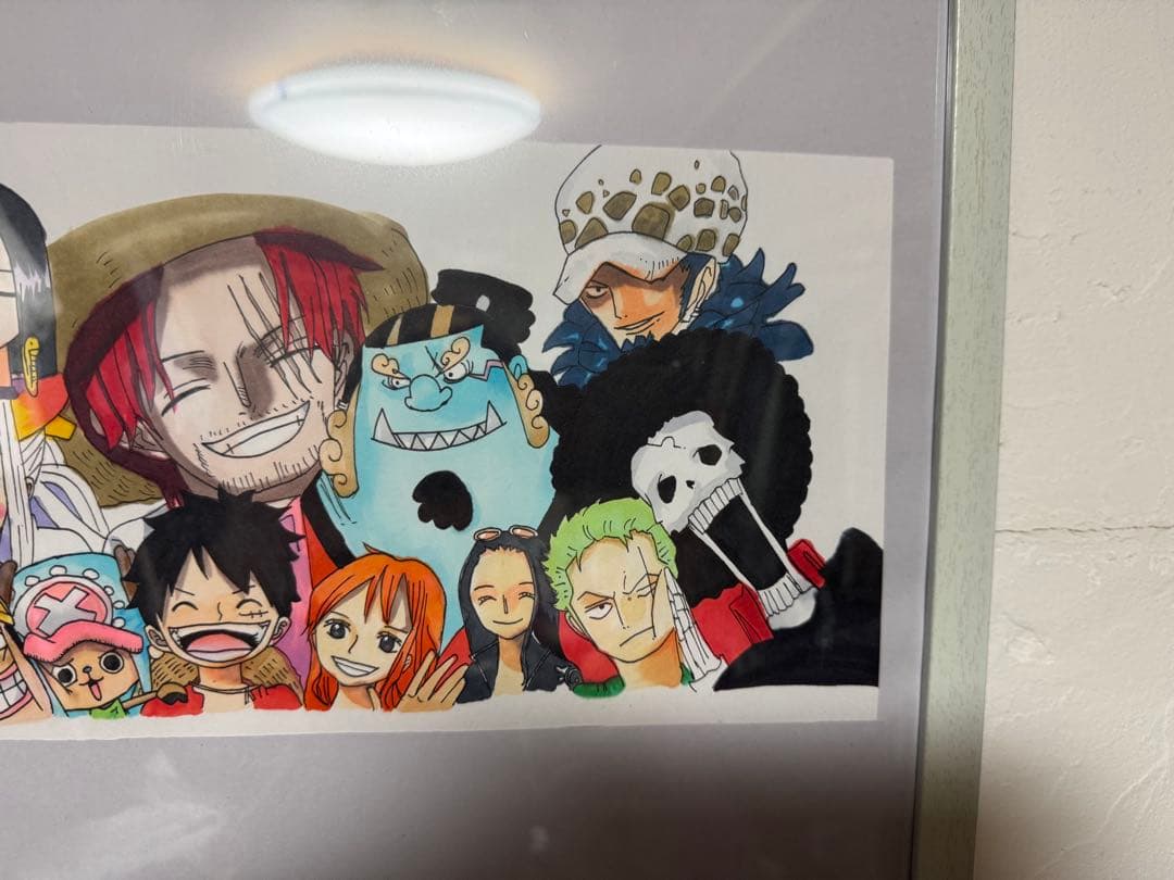 ワンピース キャラクター アート フレーム付き ポスター