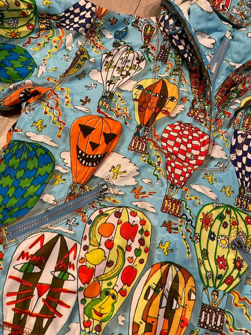 James Rizzi 画家　レア　スキーウェア　ボード　9 美品　M