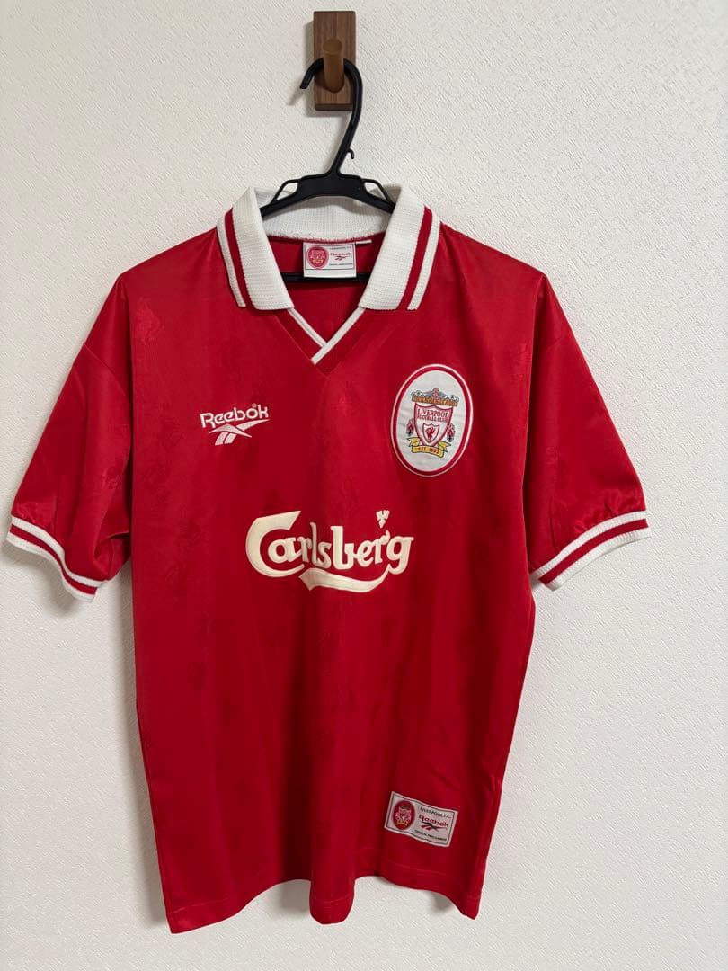 リバプール ユニホーム リーボック ＃11 レドナップ サイズＭ　1996-98