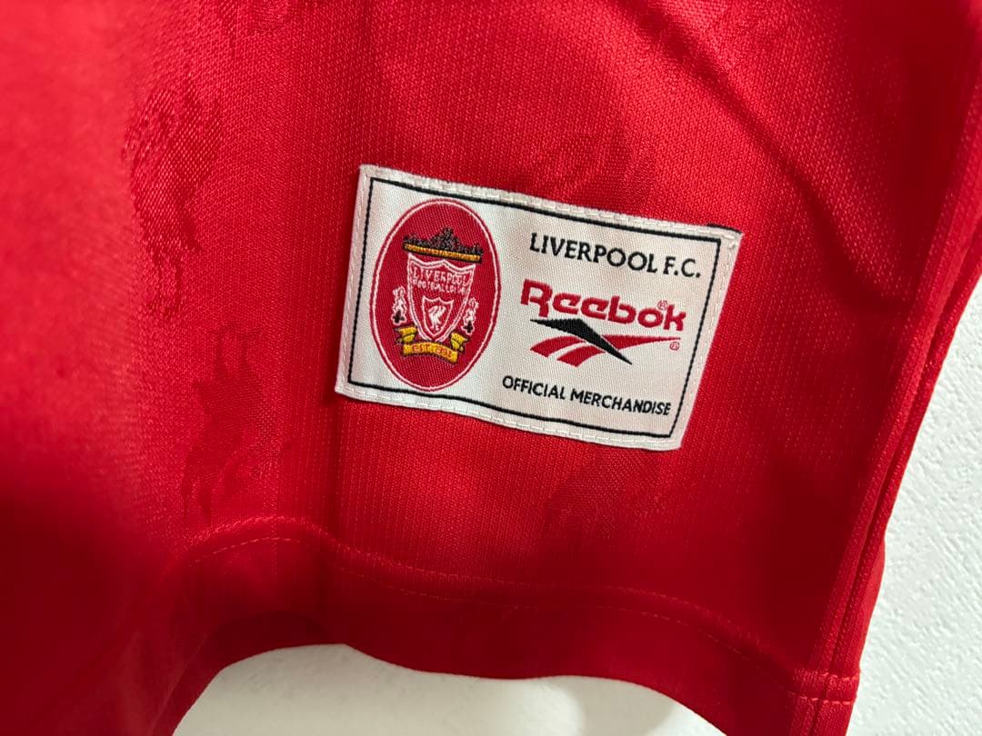 リバプール ユニホーム リーボック ＃11 レドナップ サイズＭ　1996-98