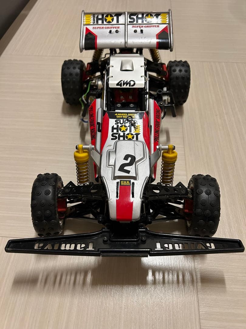 タミヤ　スーパーホットショット　ラジコン　プロポ、充電器付き