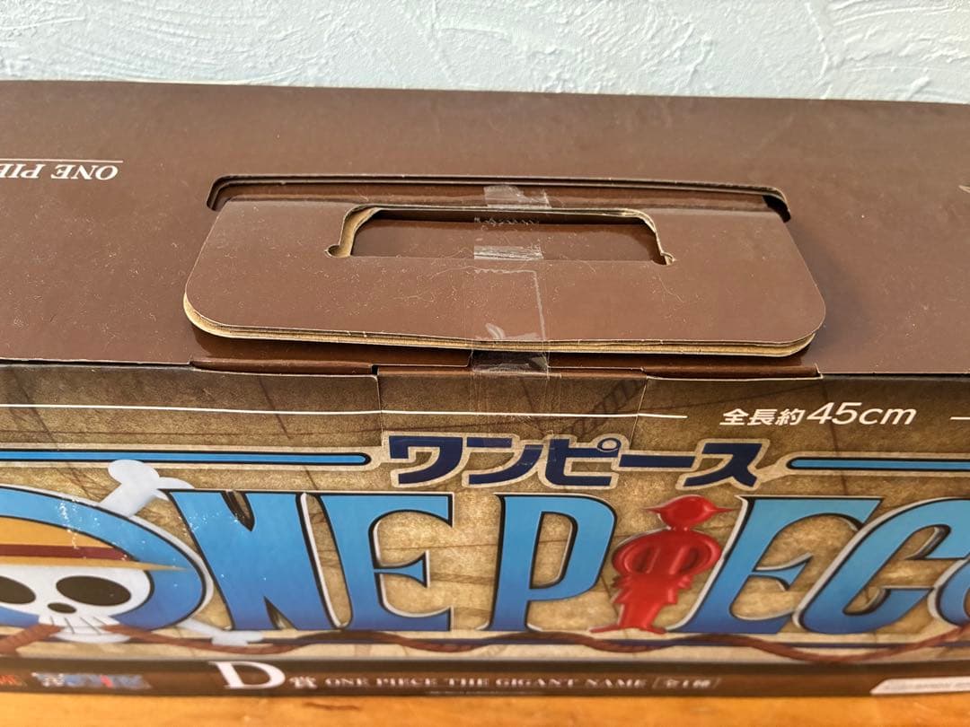 ONEPIECE 一番くじ D賞 THE GIGANT NAME ロゴ おまけ付