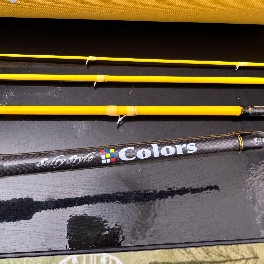 も*ち様 アブガルシアcolors STCC 704LT AY ルアーロッド イ