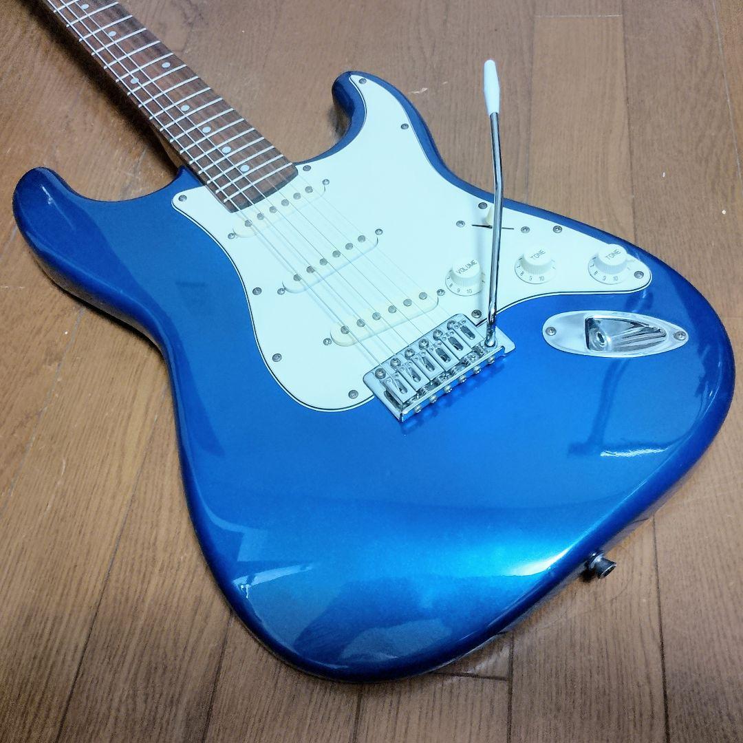 PhotoGenic　ストラトキャスタータイプ　エレキギター　ブルーメタリック