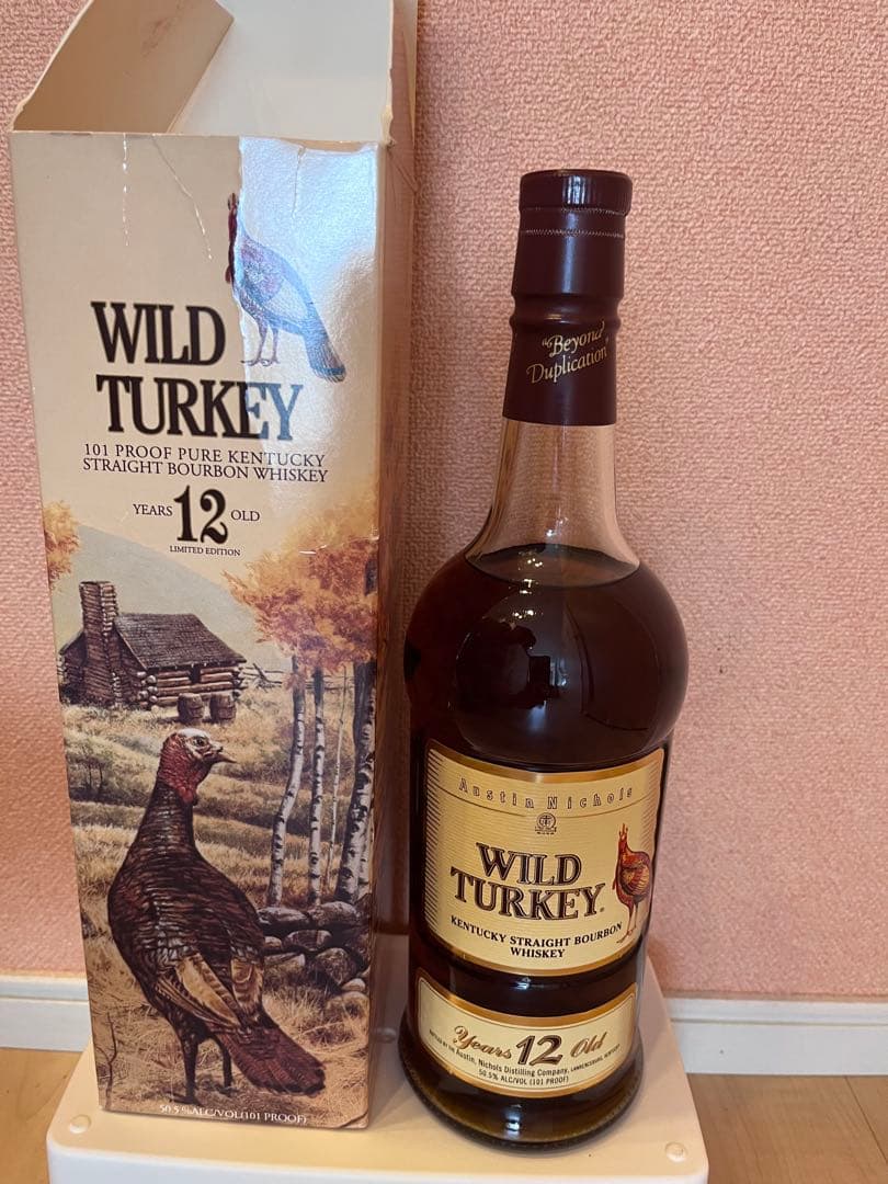 WILD TURKEY（ワイルドターキー）12年【希少・旧ボトル】