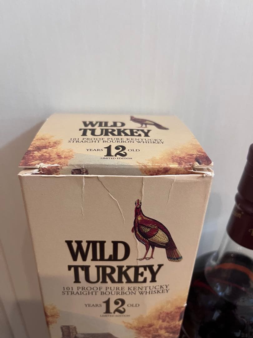 WILD TURKEY（ワイルドターキー）12年【希少・旧ボトル】