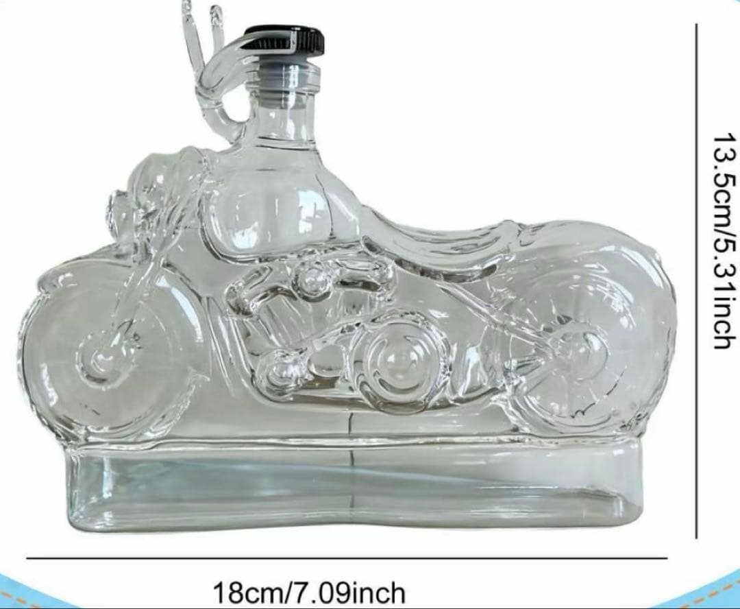 バランタイン12年旧ボトル　バイク型デキャンタボトル　セット