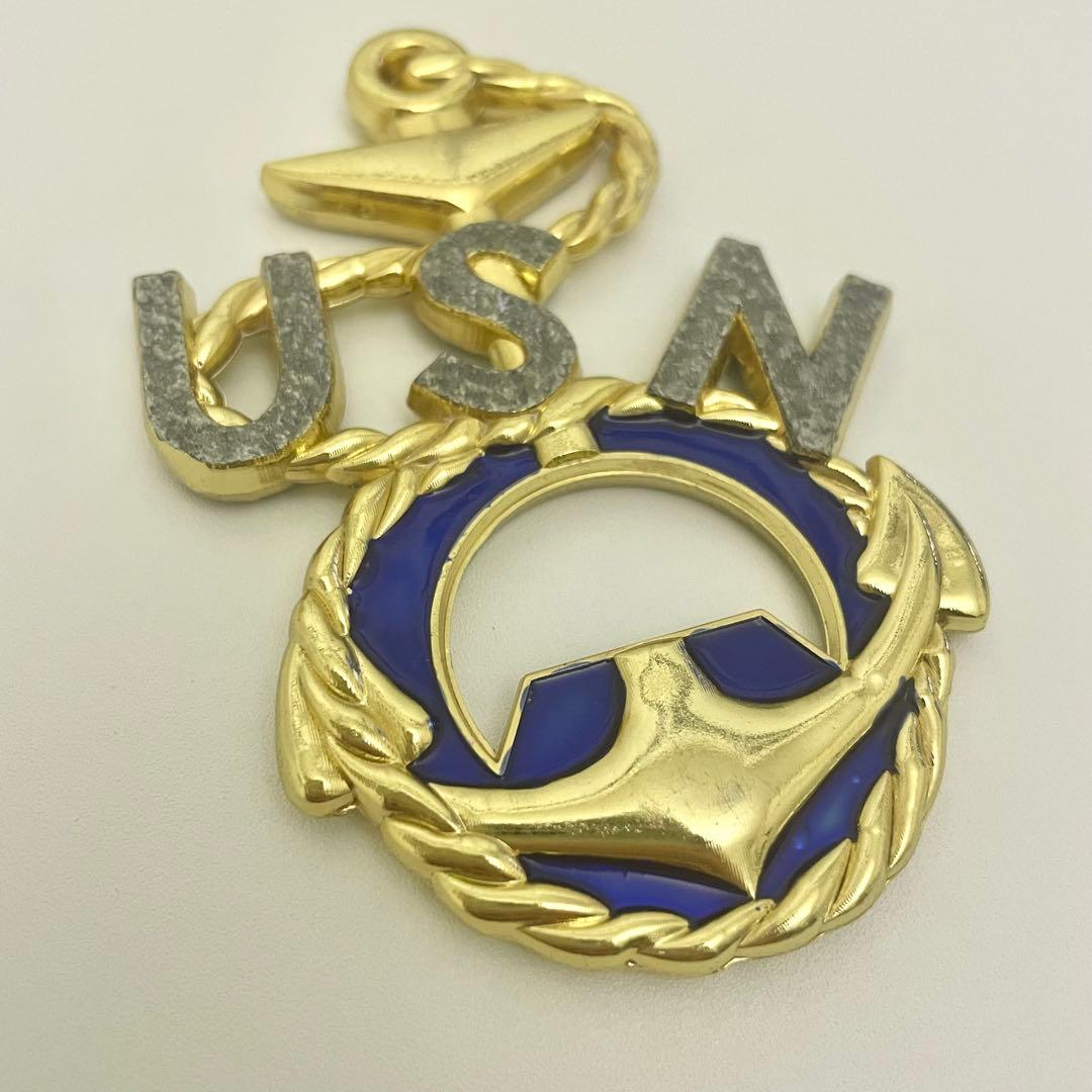 米海軍 US NAVY CPO チャレンジ 大型 9cm 72g