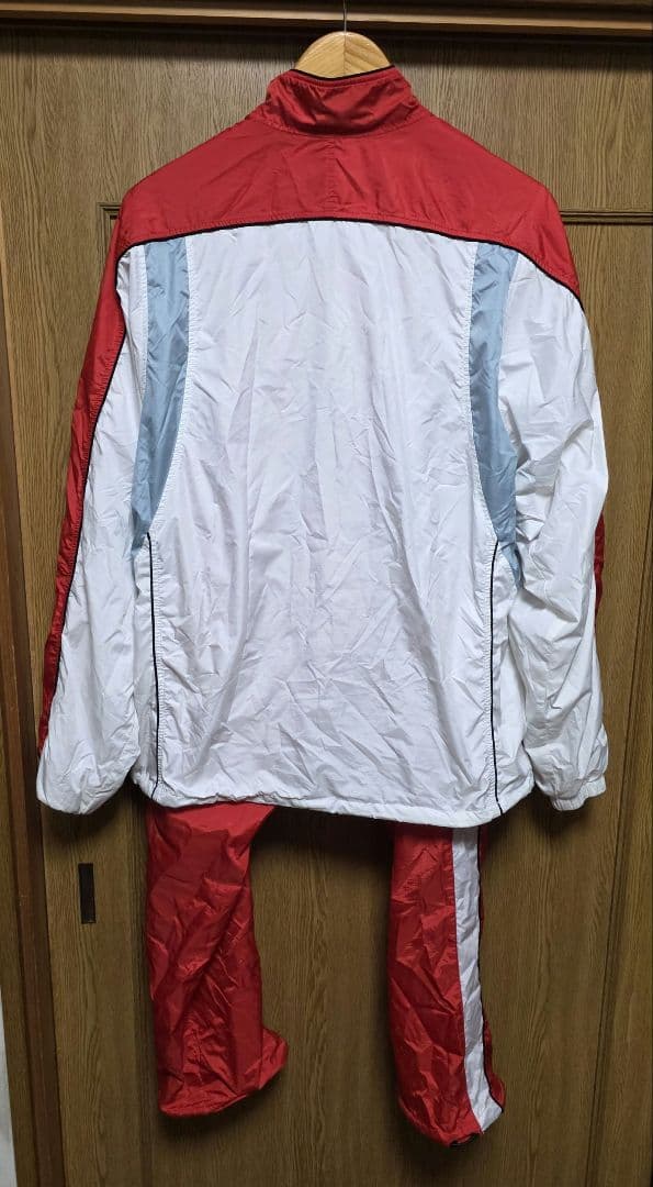 久保田スラッガー　ウインドブレーカー　セットアップ