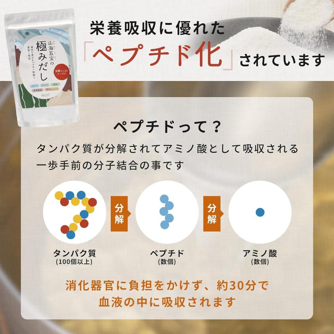 【天然成分100%】 国産無添加だし食塩不使用 500g