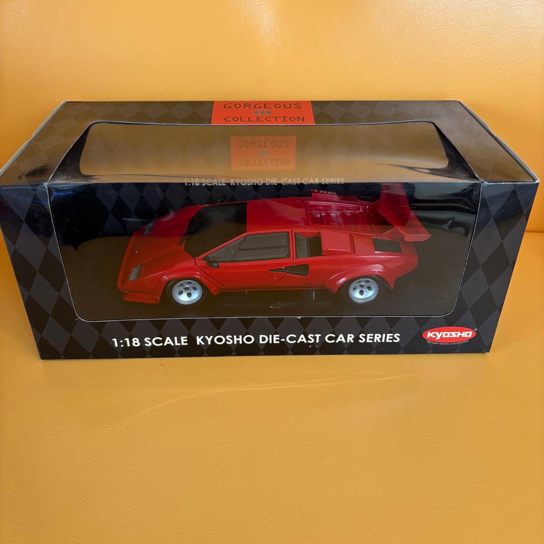 京商 1/18 ランボルギーニ カウンタックLP500 S赤