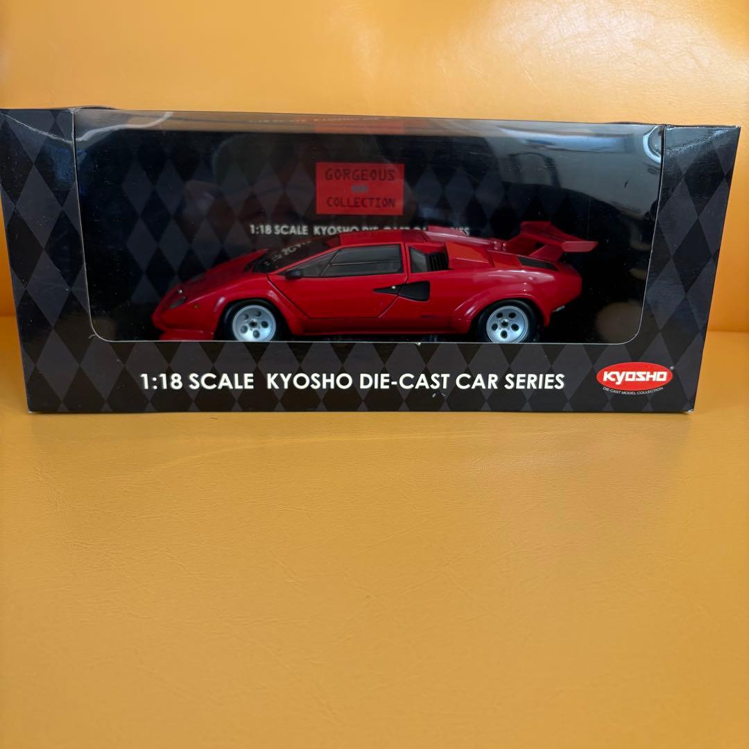 京商 1/18 ランボルギーニ カウンタックLP500 S赤