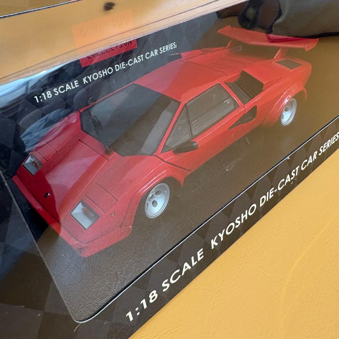 京商 1/18 ランボルギーニ カウンタックLP500 S赤