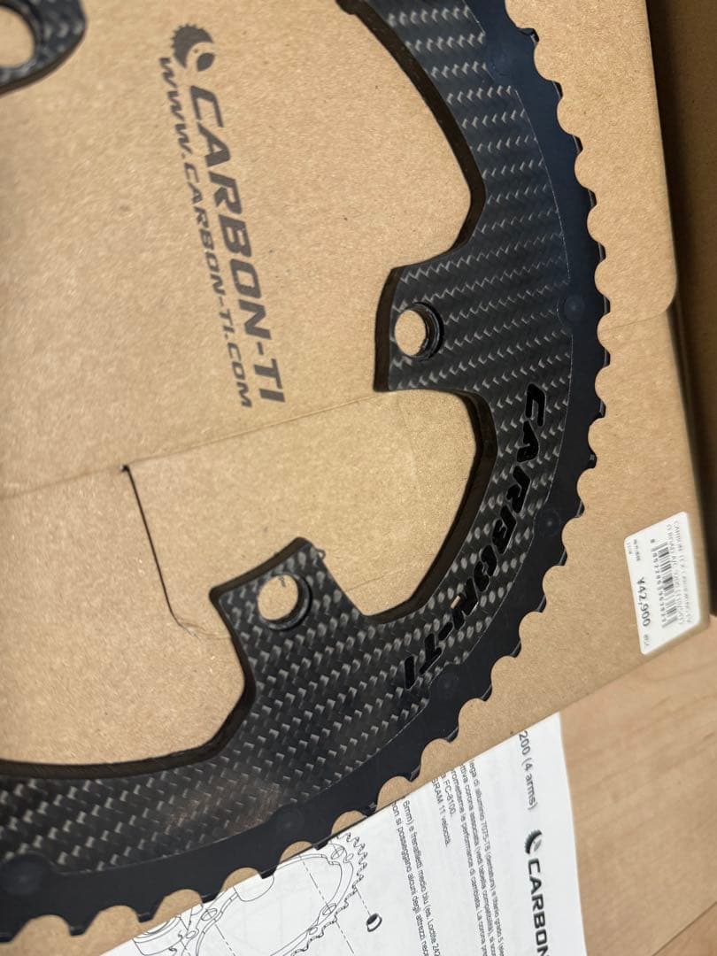 carbon ti チェーンリング　デュラエース9200/9100用54T