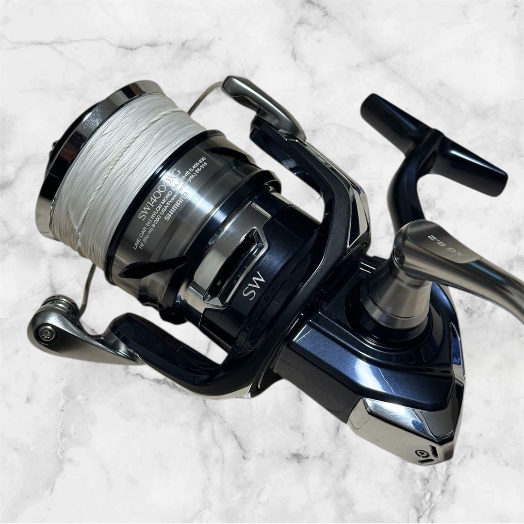 【使用2回】シマノ 21ツインパワーSW 14000XG フルドラグ6号300m