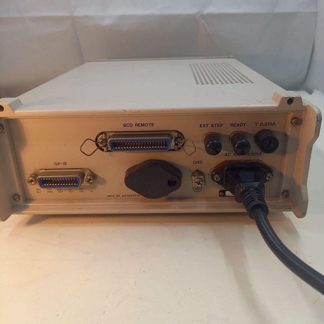 ADVANTEST TR6142 電圧・電流発生器