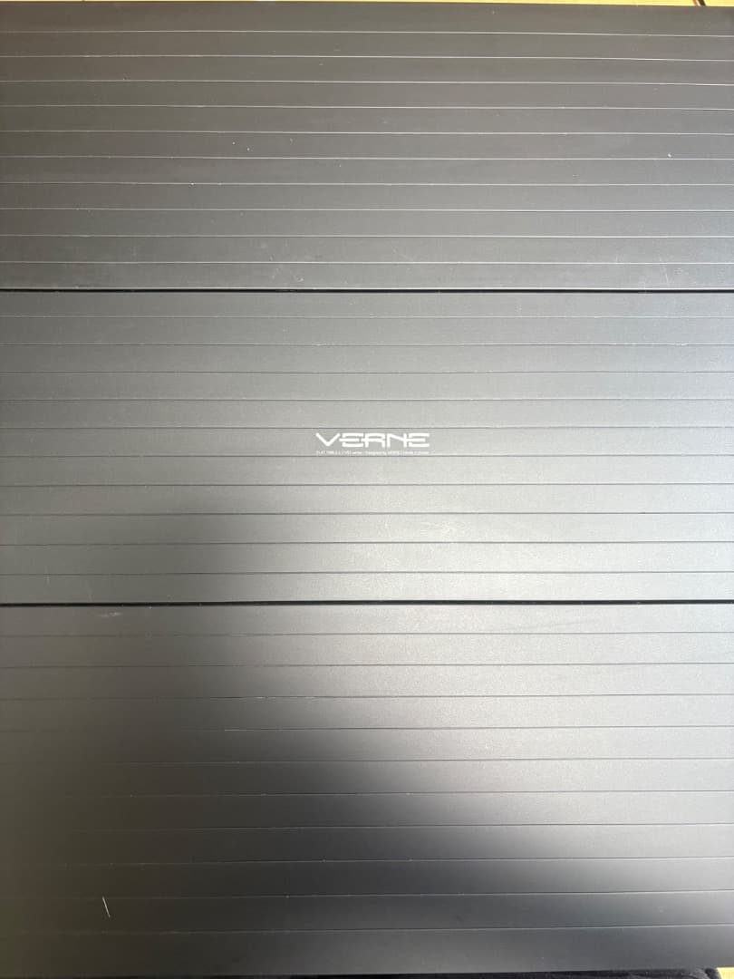 VERNE フラットテーブルL ブラック