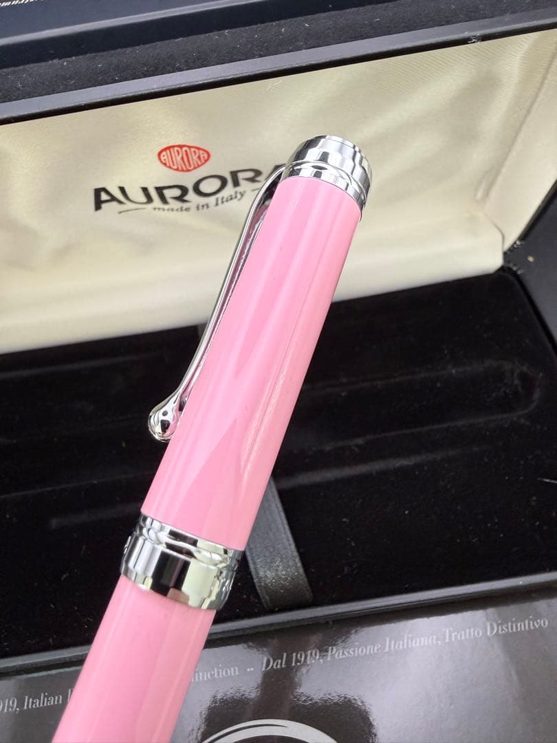 AURORA ボールペン タレンタム ピンク 美品
