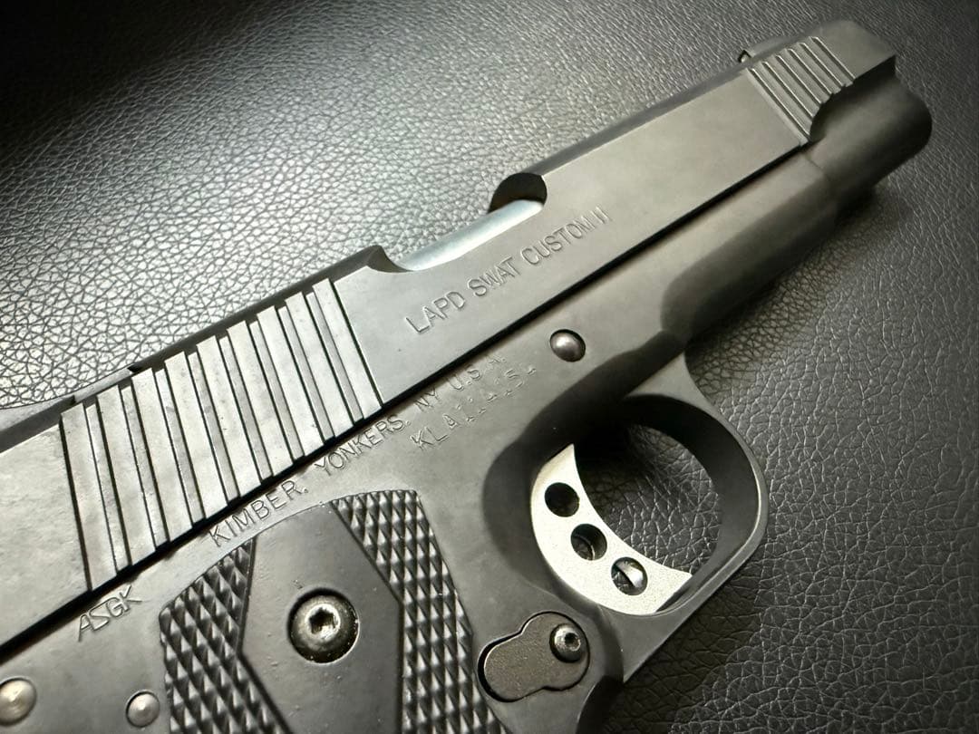 美品 WA LAPD SWAT ウエスタンアームズ Kimber キンバー HW