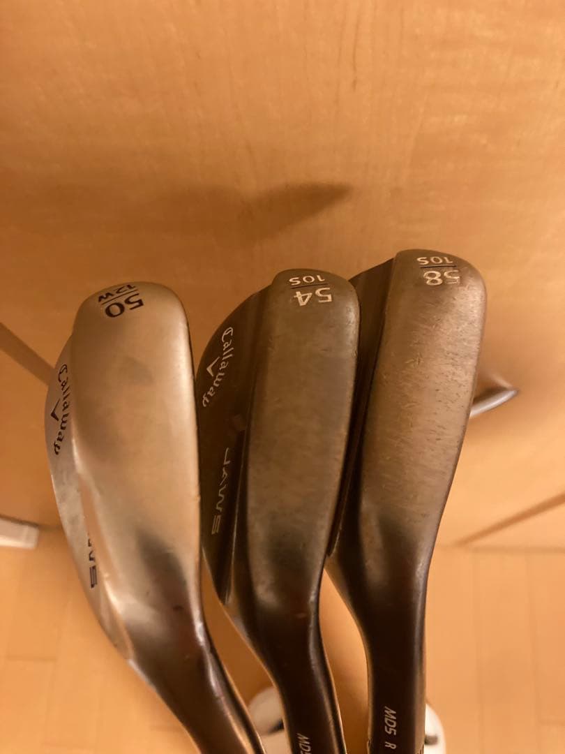 キャロウェイ JAWS 2019 クロム 50°54°58° 3本セット