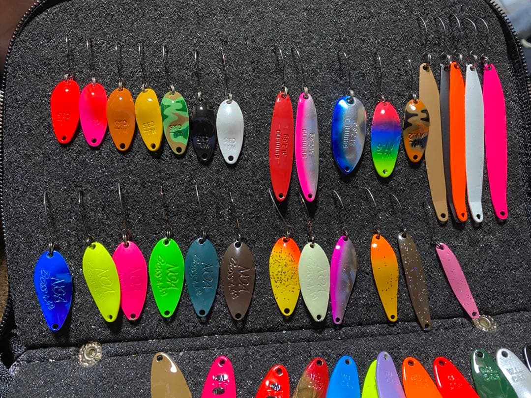 エリアトラウト引退　ウォーターランドスプーン97枚他17枚　114枚セット