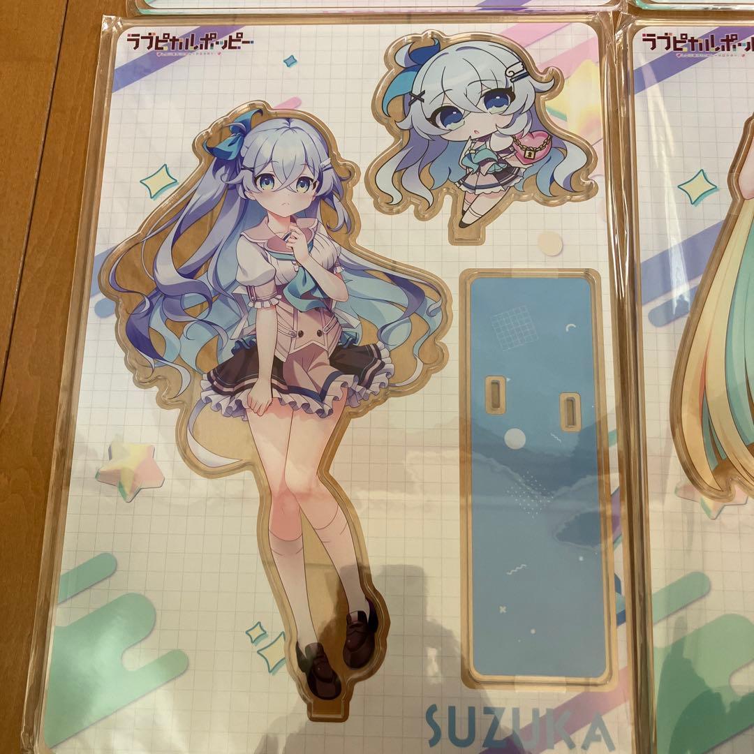 最安値 SMEE ラブピカルポッピー！ A4アクリルフィギュアスタンド 全6種