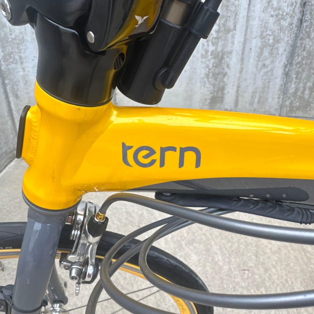 tern 折りたたみ自転車 イエロー/グレー　VERGE x30h