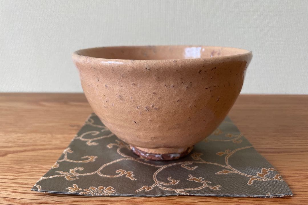 萩茶碗（田原 陶兵衛作）共箱 【茶道用抹茶碗】