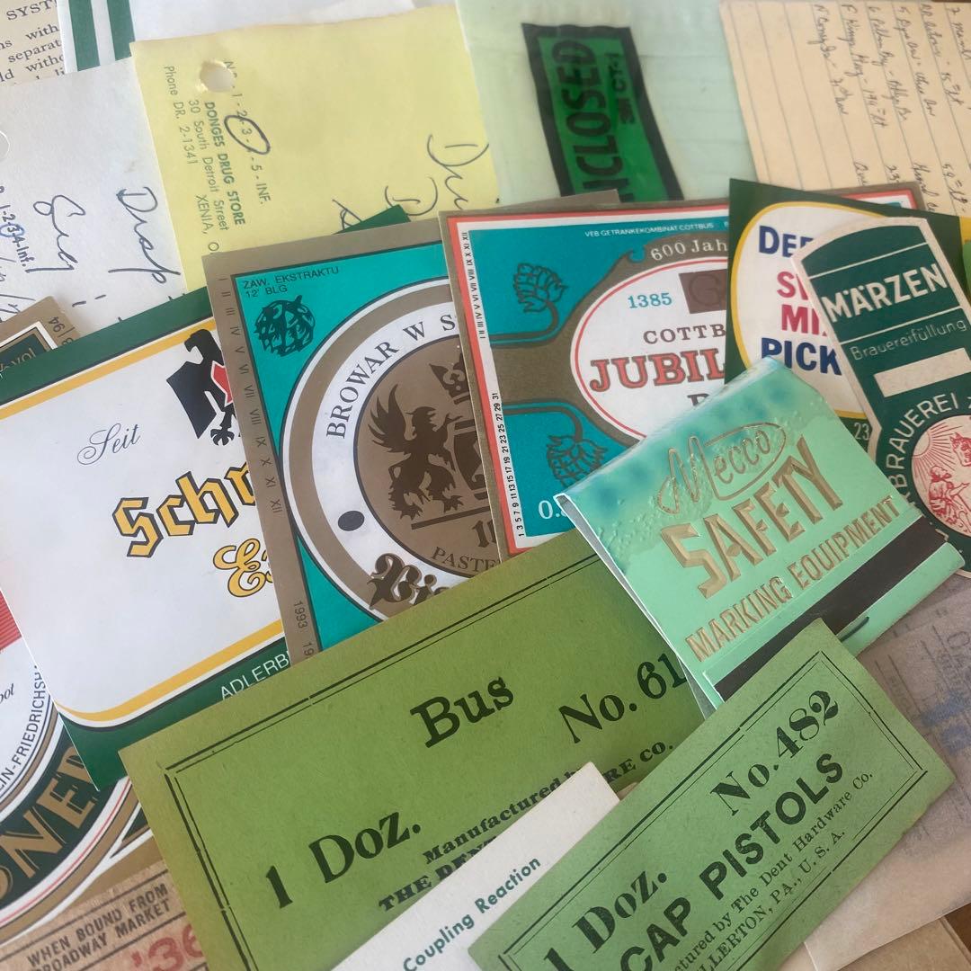 【220】ヴィンテージ レア 紙ものセット 送料込み✩