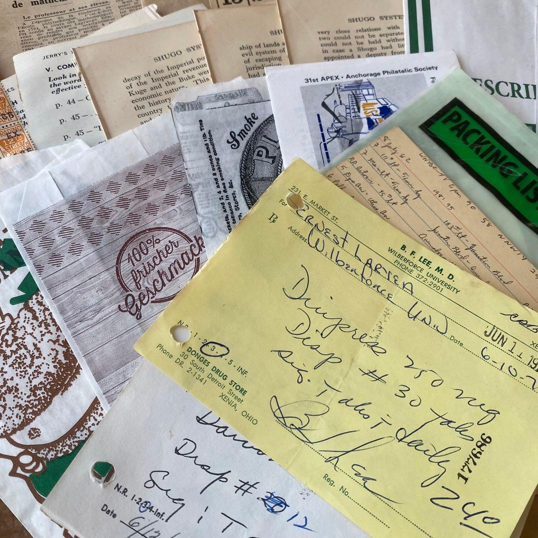 【220】ヴィンテージ レア 紙ものセット 送料込み✩