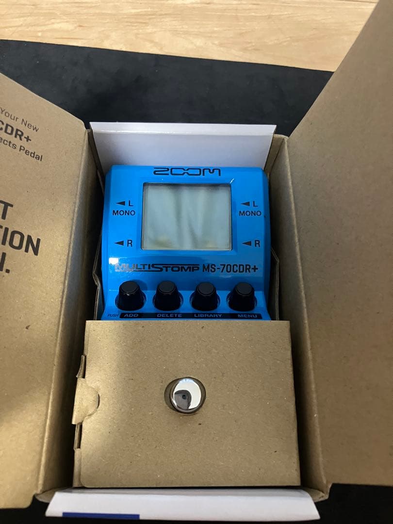 ZOOM MS-70CDR+ マルチエフェクター 箱・説明書付き