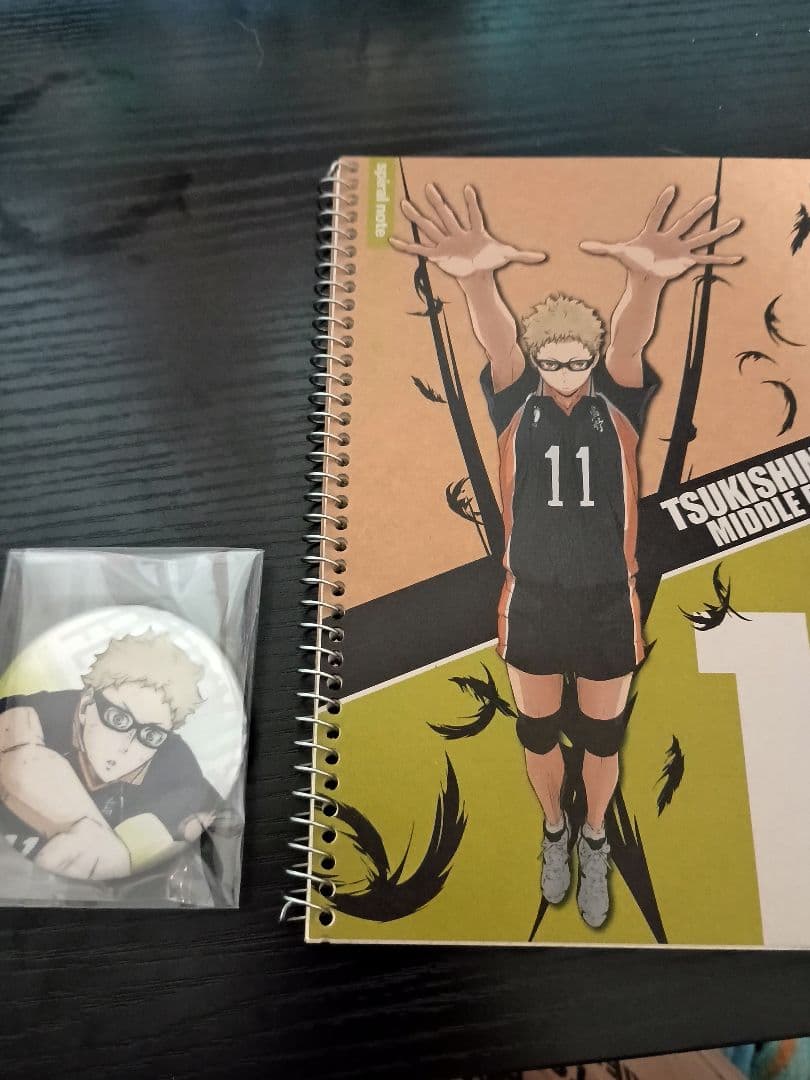 ハイキュー!!月島蛍グッズセット 極楽湯・フィギュア・アクスタ・缶バ