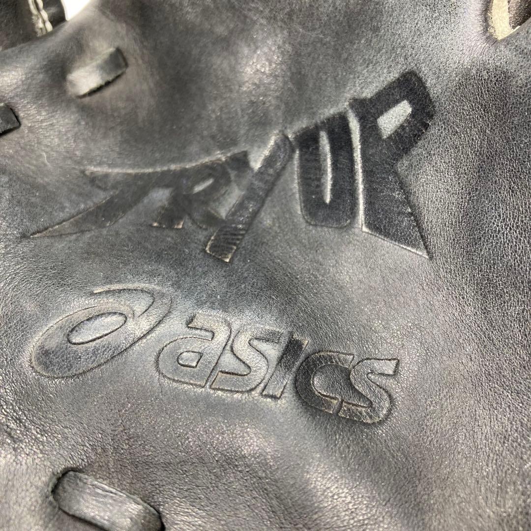 美品　3回使用のみ　asics アシックス グローブ 軟式大人用 外野手　右投げ