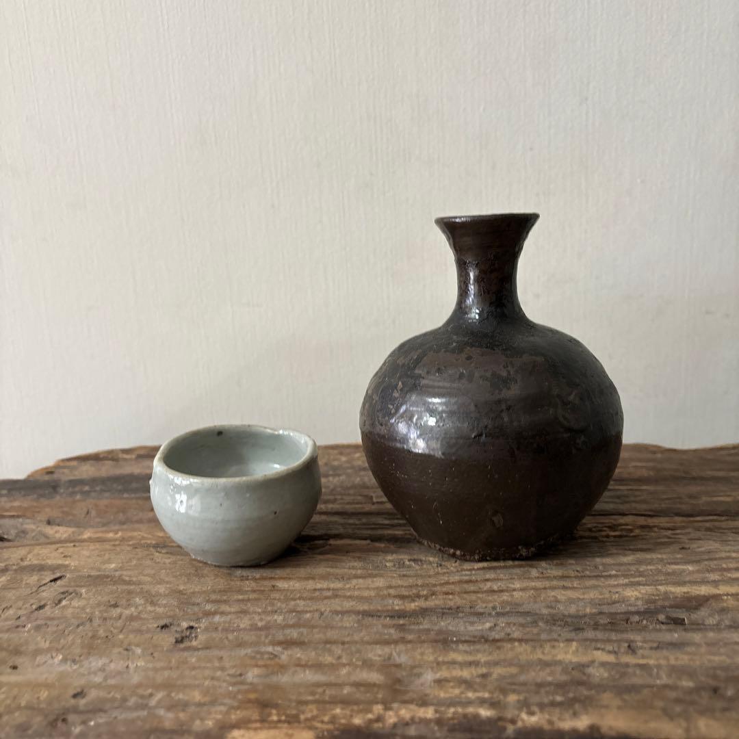 朝白磁盃　酒器　骨董　アンティーク　古美術　ぐい呑み 　検:白洲正子 秦秀雄