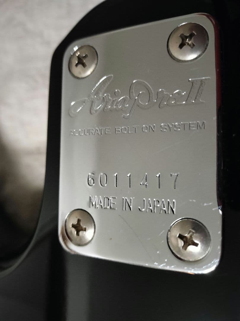 Aria Pro II エレキベース RSBシリーズ 日本製 ブラック