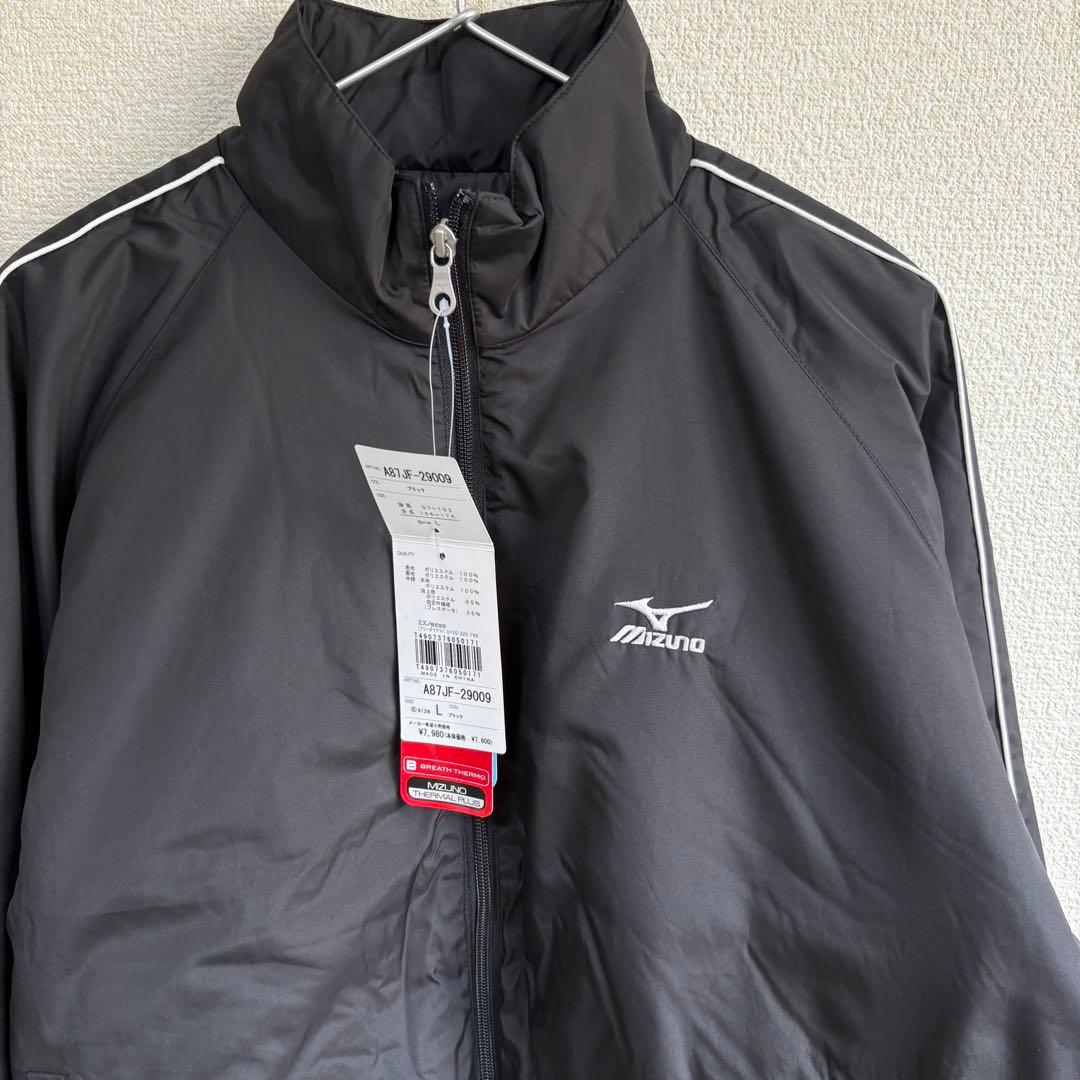 【新品】ミズノゴルフ　中綿ウィンドブレーカー　セットアップL