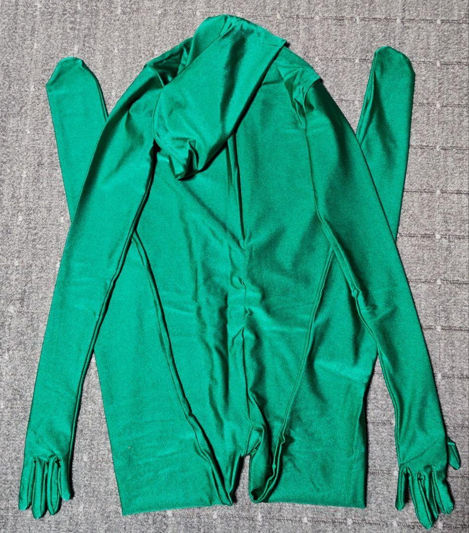 【極美品】オールタイツ ゼンタイ グリーン