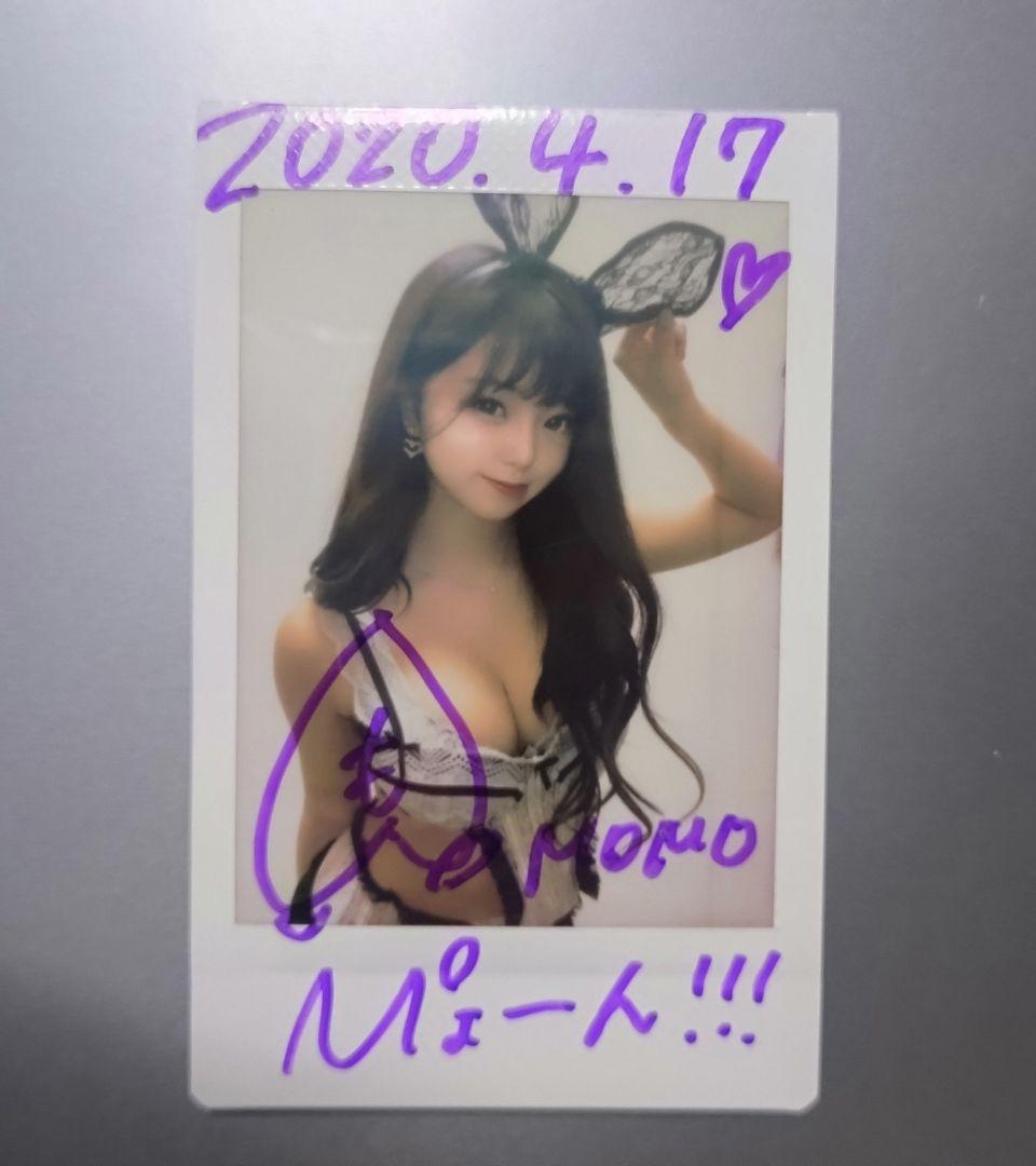 ToiToiToiさくらももサイン入りバニーチェキ