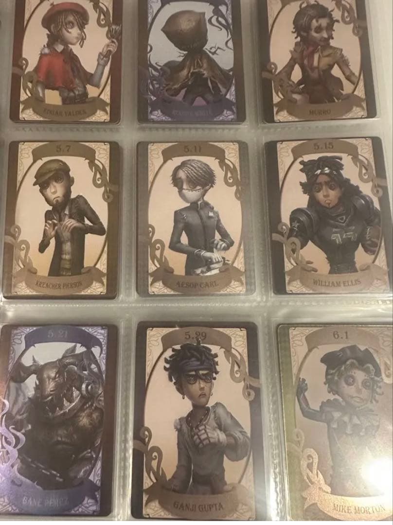 第五人格　スイパラ　特典　バースデーカード　コンプリート69枚セット