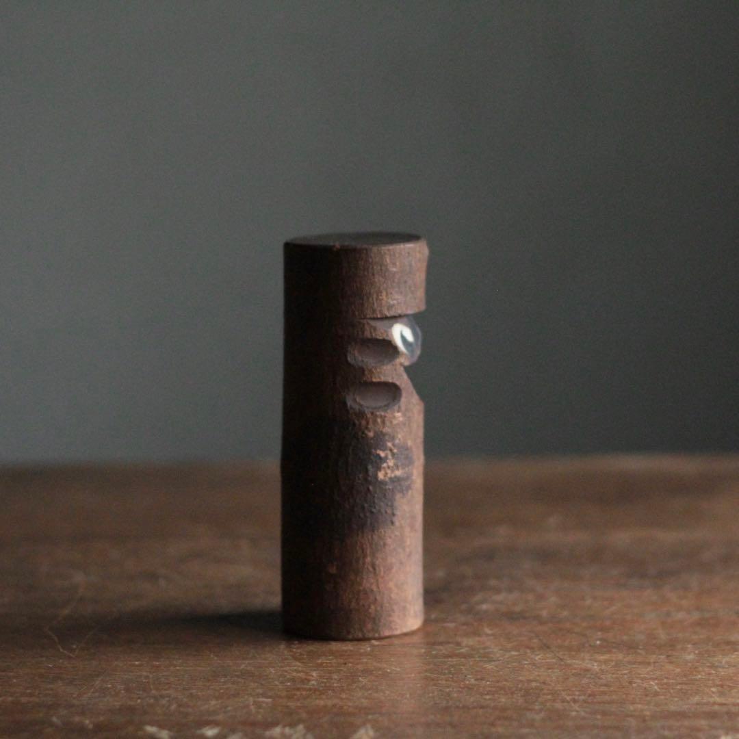 木でこ 木仙作 大友人形 郷土人形 魔除けの神 民芸 古道具 アンティーク