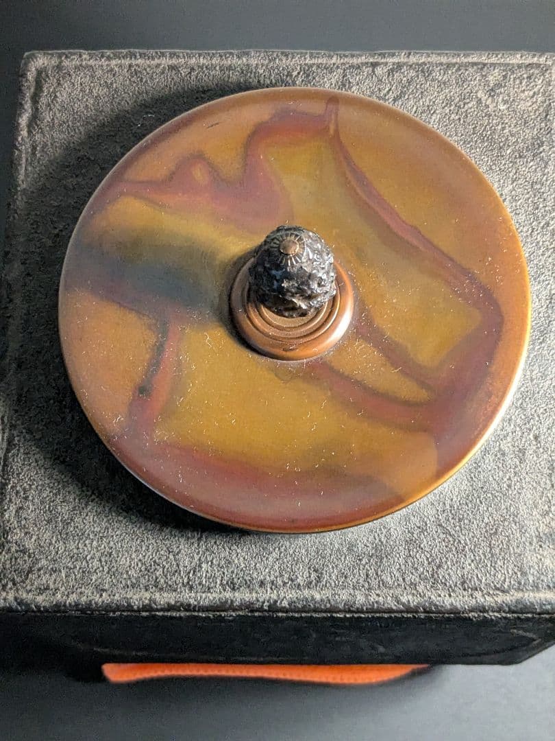 【お値下げ】三代川邊庄造 若作 憲一 奈良釜 牛童子四方釜 十牛図