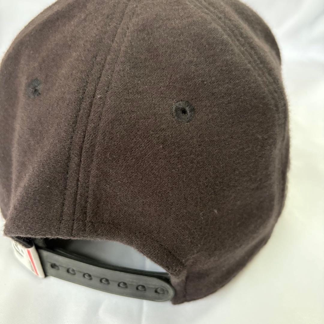 【美品/希少モデル】DECEMBERMAY キャップ 秋冬 ワッペン 起毛