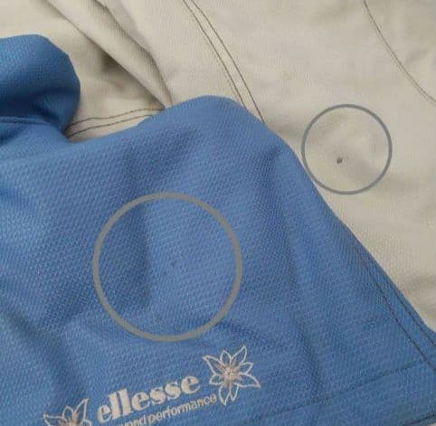 ellesse スキーウェア上下・グローブ・ニット帽 4点セット