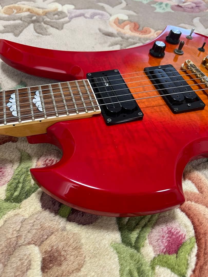 Burnyエレキギター MG-130 ★X JAPAN hide