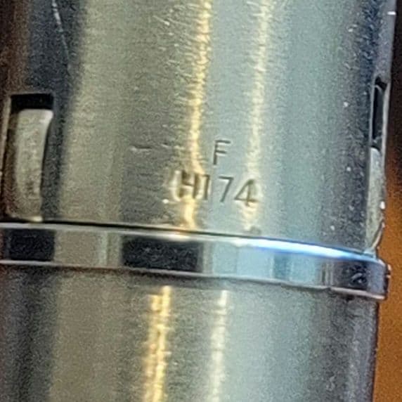 稀少 美品　パイロット　ミュー　μ　F H174