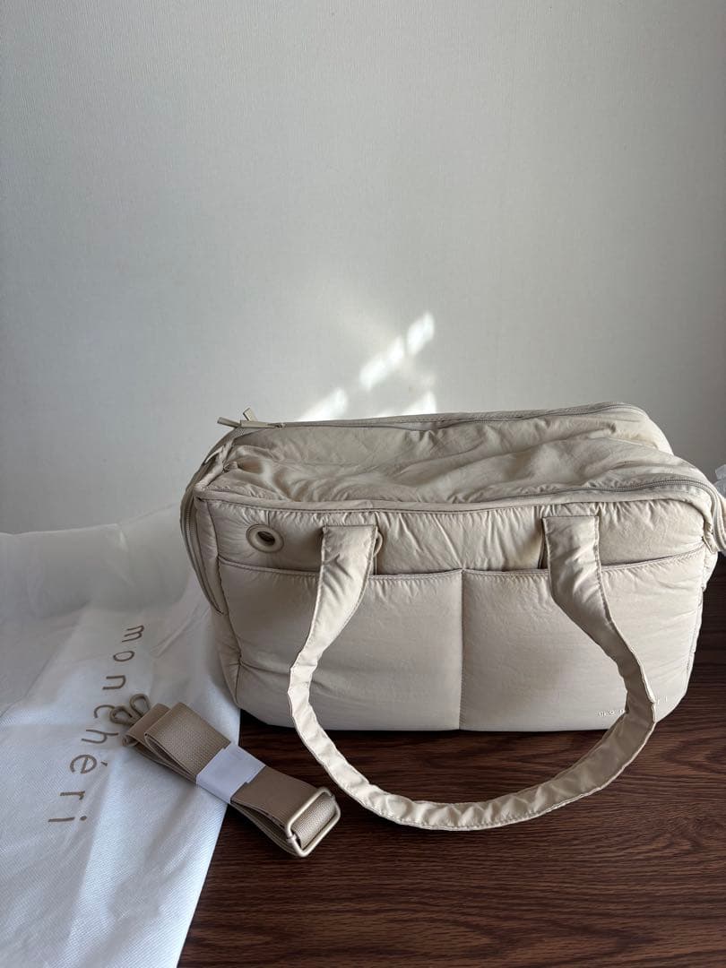 moncheri 軽量撥水ペットトートバッグ S