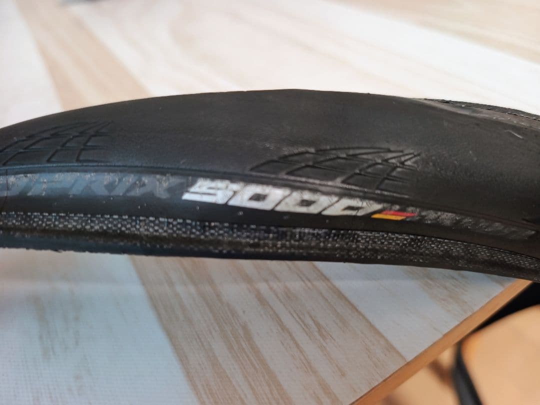 コンチネンタル GP5000 25C クリンチャー 走行少な目2本＋おまけ１本