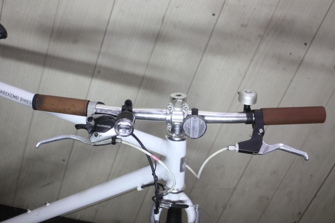 あさひ製WEEKEND 700C 7速 510mm AUTO LED仕様クロス